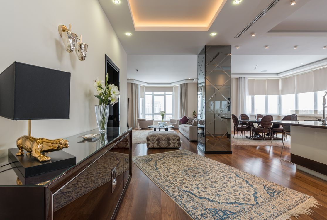 A bright, thoughtfully furnished living space